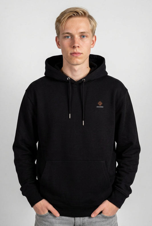 Klassik | Black Hoodie | Logo Only
