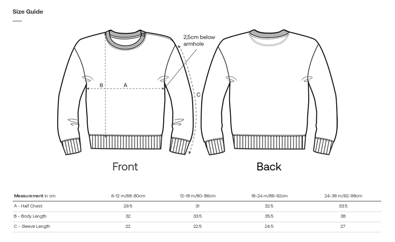 Baby-Kids | Natural Sweater | Weniger Müssen. Mehr Spielen
