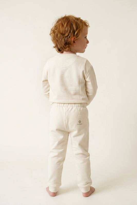 Baby-Kids | Natural Raw Jogginghose | Logo Only