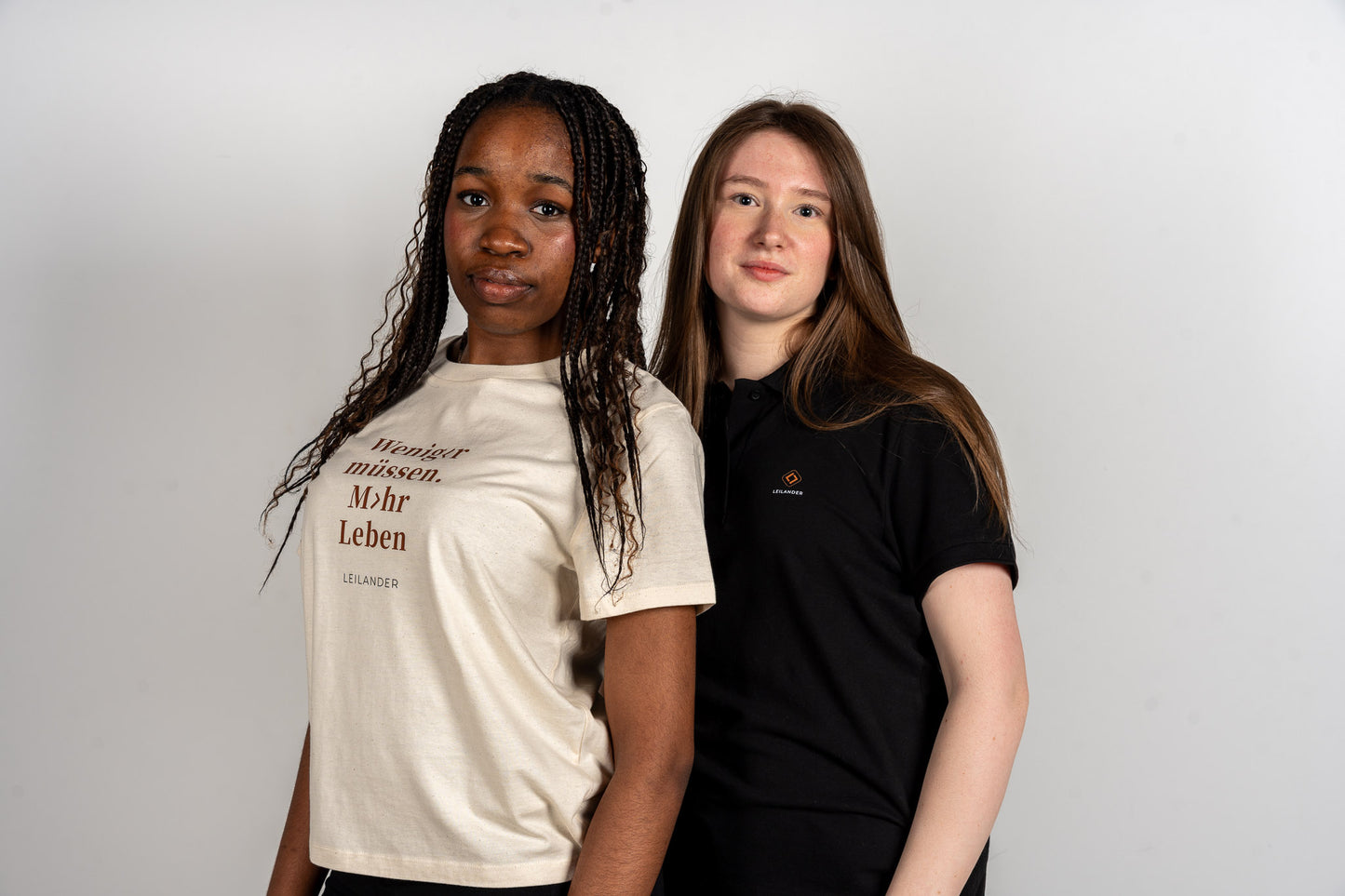 Damen | Natural T-Shirt | Weniger müssen. Mehr Leben
