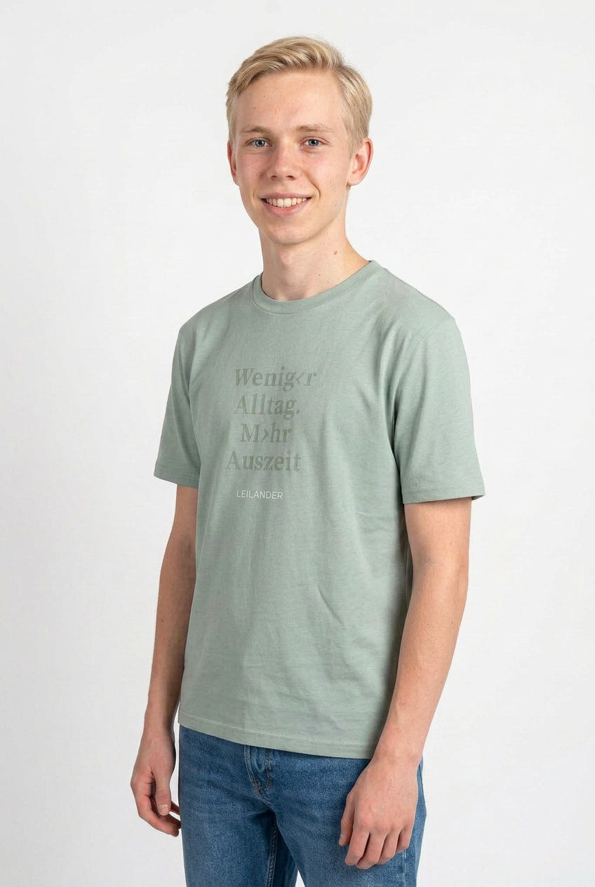 Klassik | Aloe T-Shirt | Weniger Alltag - Mehr Auszeit