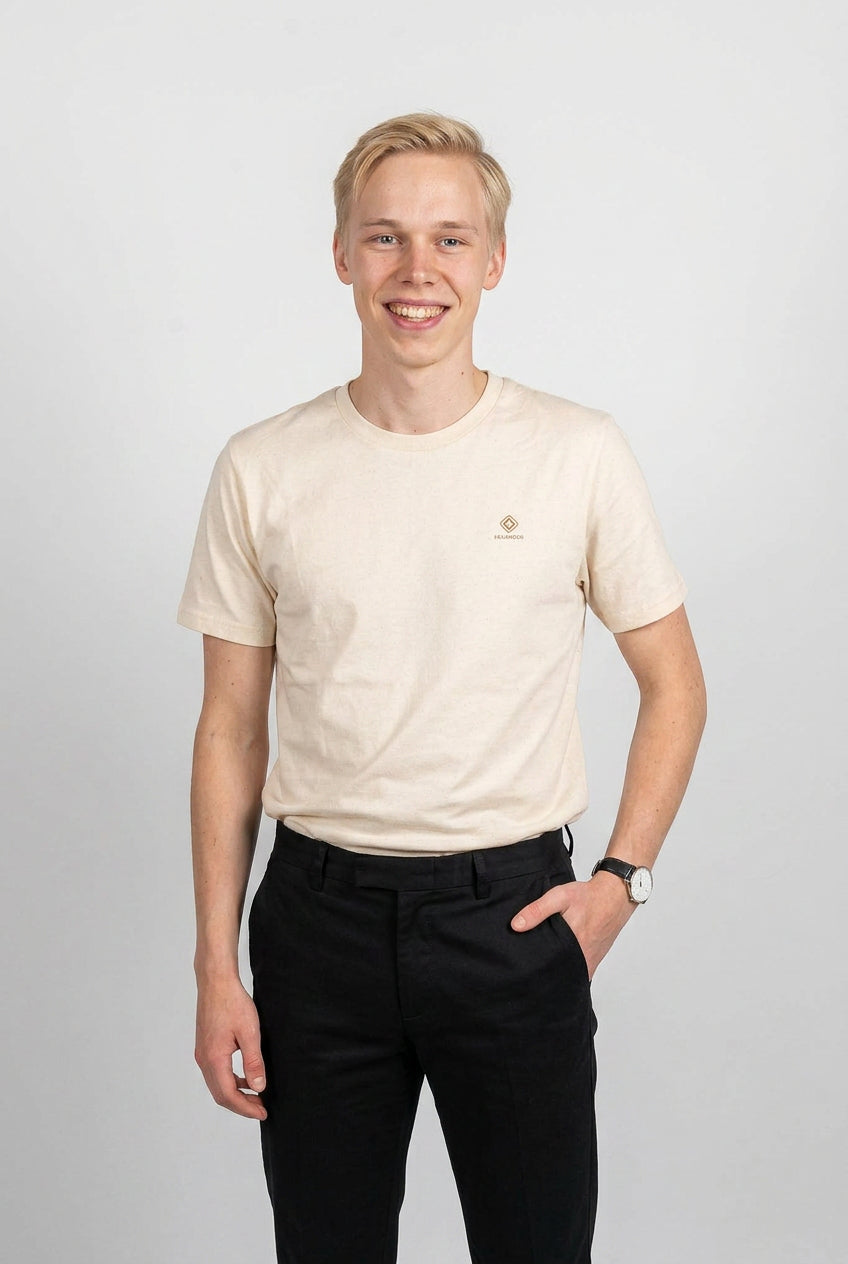Klassik | Natural T-Shirt | Logo Only