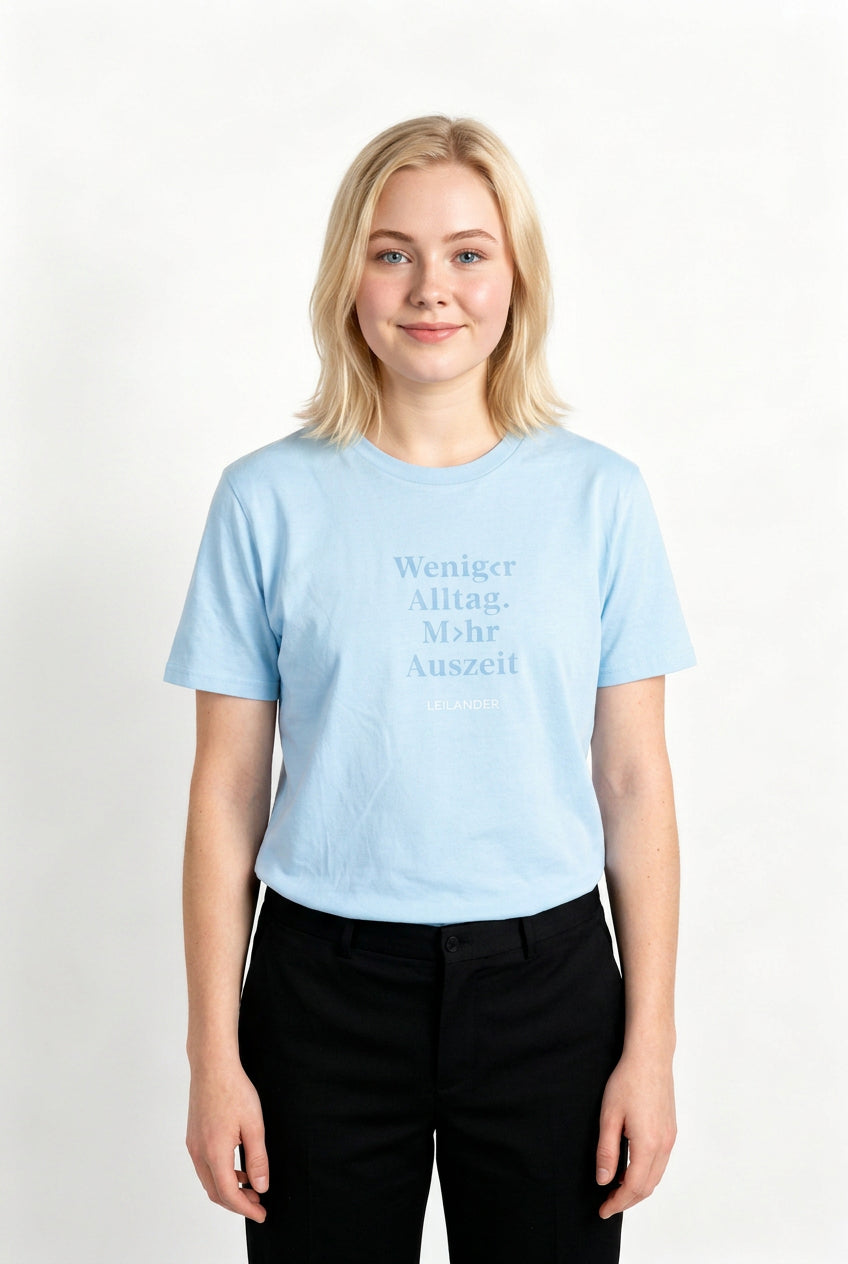 Klassik | Blue Soul T-Shirt | Weniger Alltag. Mehr Auszeit