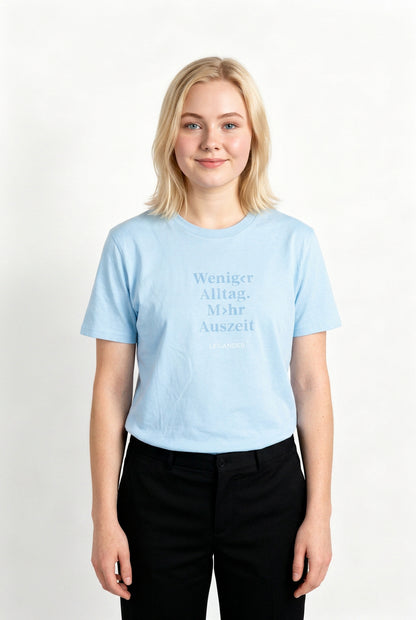Klassik | Blue Soul T-Shirt | Weniger Alltag. Mehr Auszeit