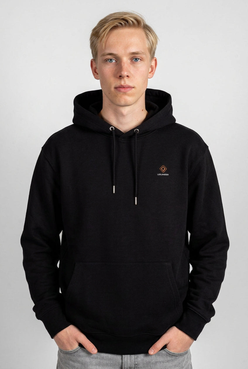 Klassik | Black Hoodie | Logo Only