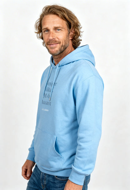 Klassik | Blue Soul Hoodie | Weniger Alltag - Mehr Auszeit