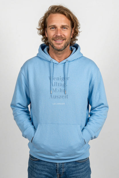 Klassik | Blue Soul Hoodie | Weniger Alltag - Mehr Auszeit
