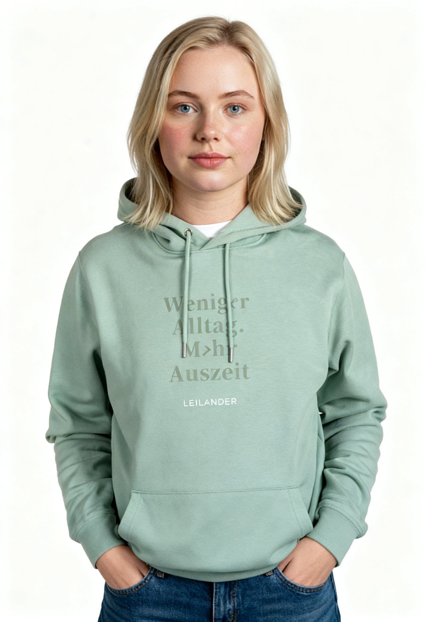 Klassik | Aloe Hoodie | Weniger Alltag - Mehr Auszeit