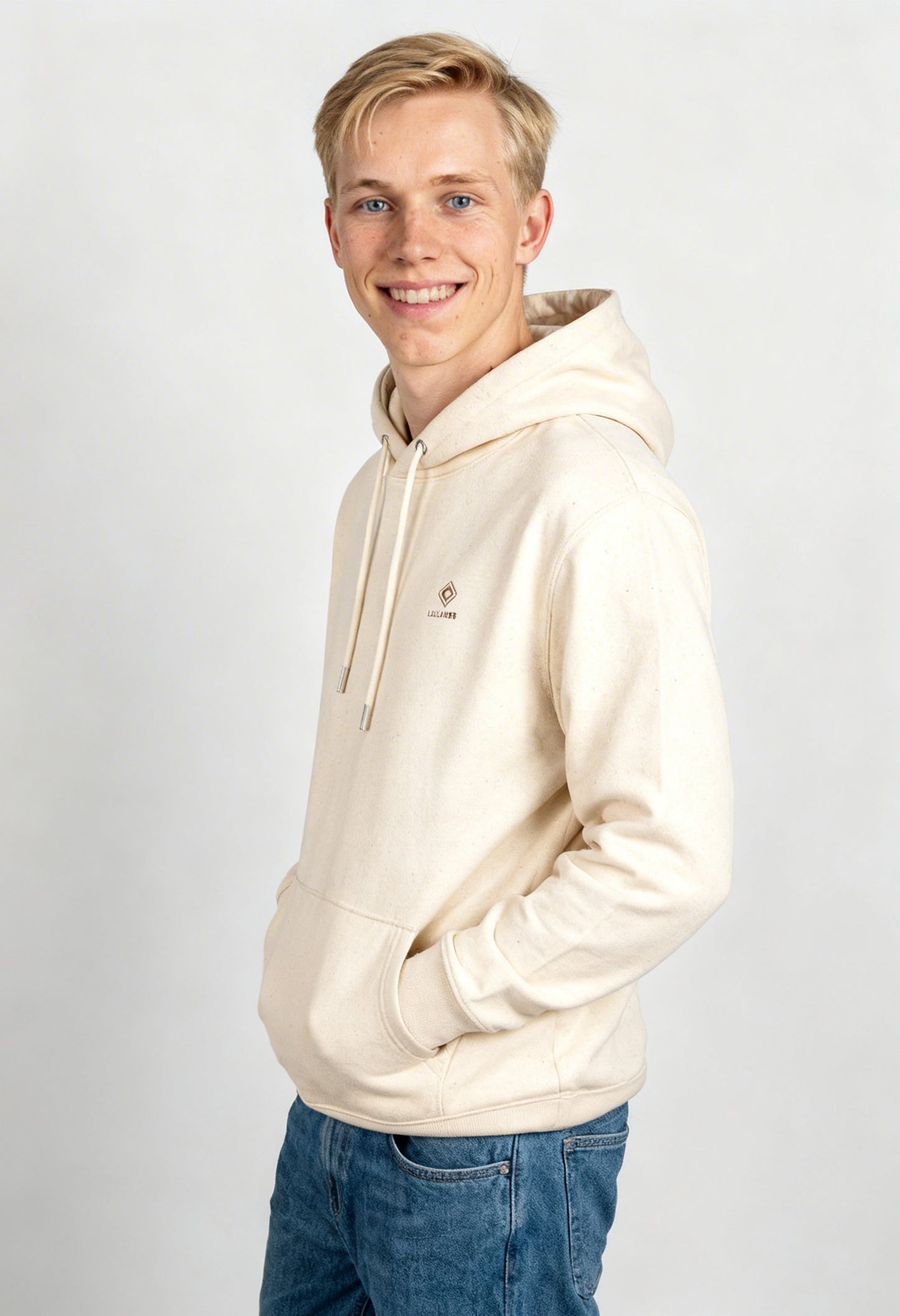 Klassik | Natural Hoodie | Logo Only