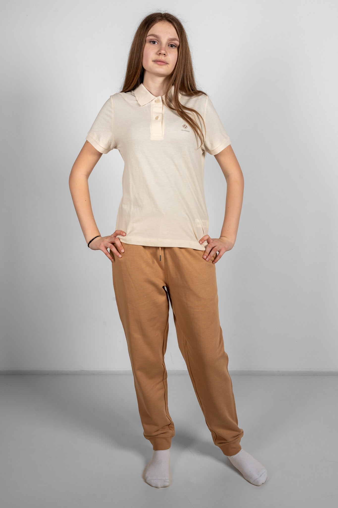Klassik | Jogginghose Latte | Logo Only