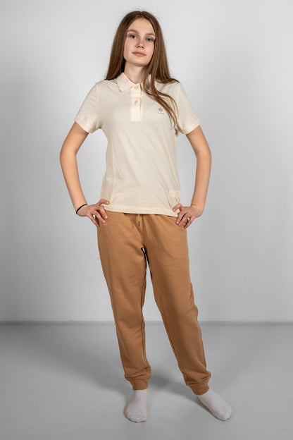 Klassik | Jogginghose Latte | Logo Only
