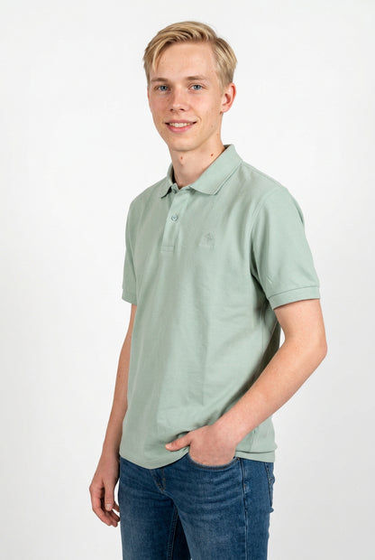 Klassik | Aloe Polo-Shirt | Logo Only