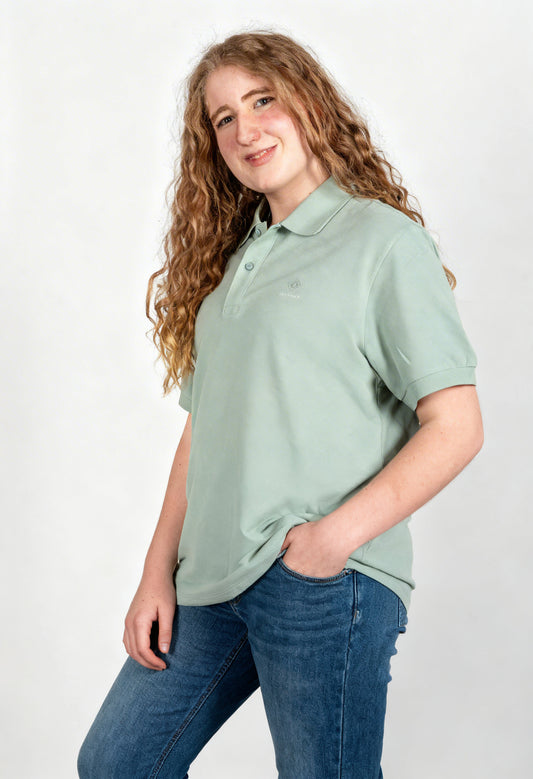 Klassik | Aloe Polo-Shirt | Logo Only