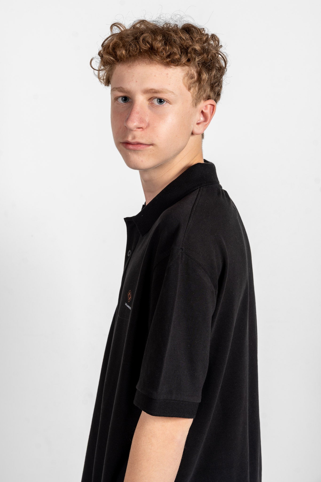 Klassik | Black Polo-Shirt | LOGO Only