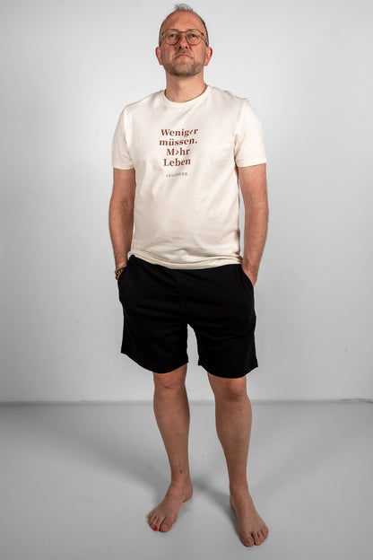 Klassik | Hose kurz Black | Logo Only